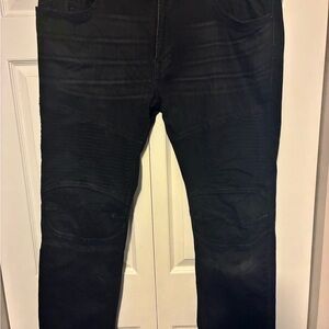 True Religion Men's Black Skinny Jeans